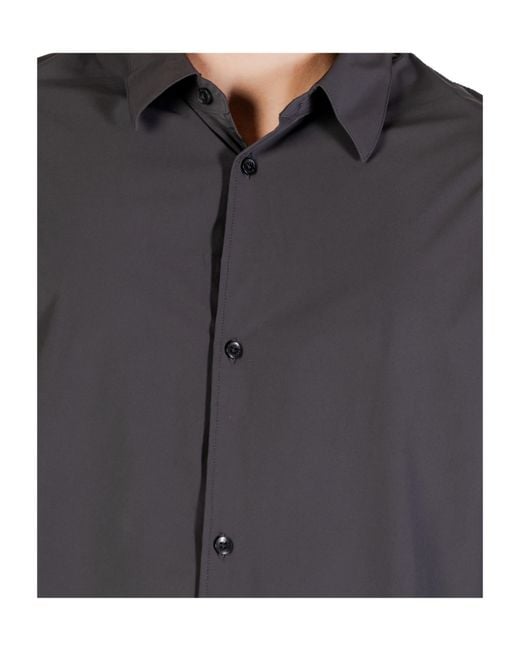 ARMANI EXCHANGE Gray Long-Sleeved Shirt for men