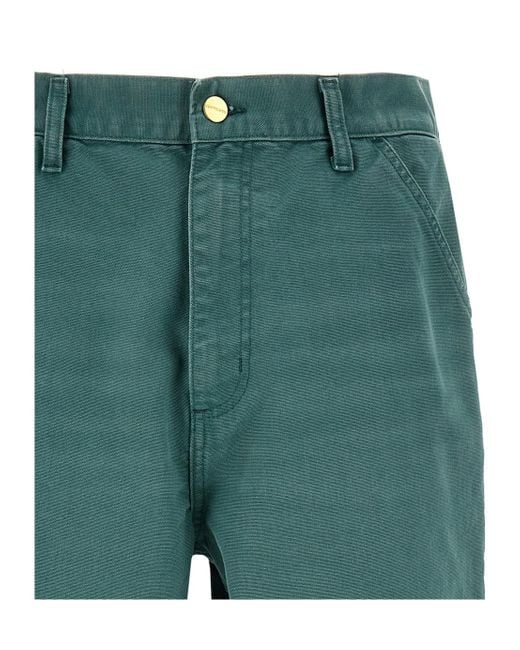 Carhartt Green Single Knee Pants for men