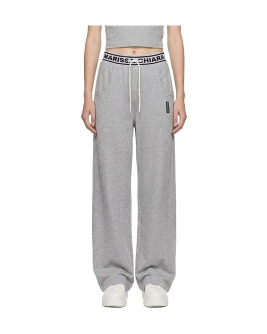 Marissa Chiara Gray Drawstring Sweatpants