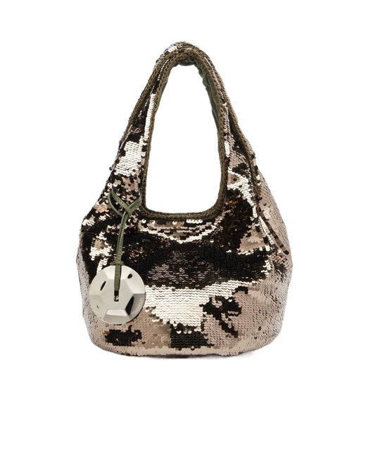 【送料&関税込】J.W. Anderson Sequin Embellished Small Tote JW Anderson Jw Anderson Sequin Embellished Small Tote Bag in