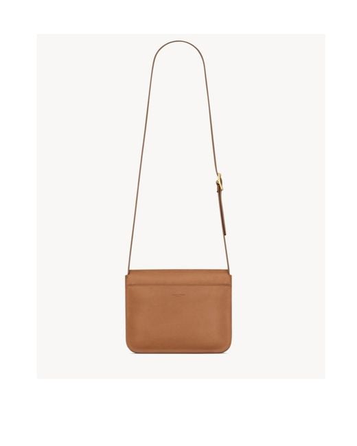 Saint Laurent White Small Satchel for men
