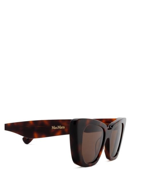 Max Mara Multicolor Cat-Eye Sunglasses