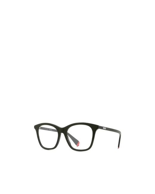 KENZO White Square Frame Glasses