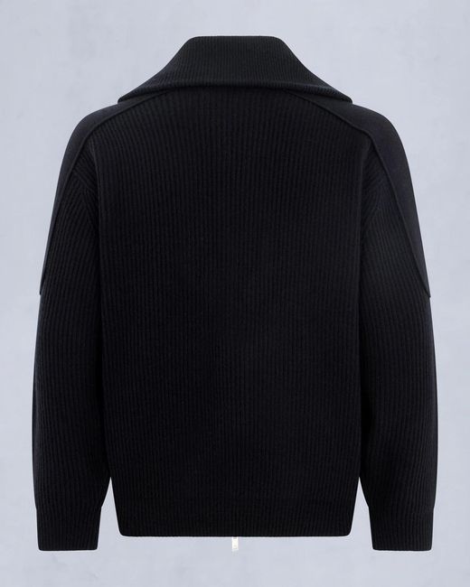 Moose Knuckles Blue Colson Cardigan for men