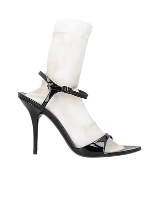 Balenciaga White Ankle Boots