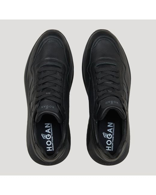 Hogan Black Interactive³ Low-Top Sneakers for men