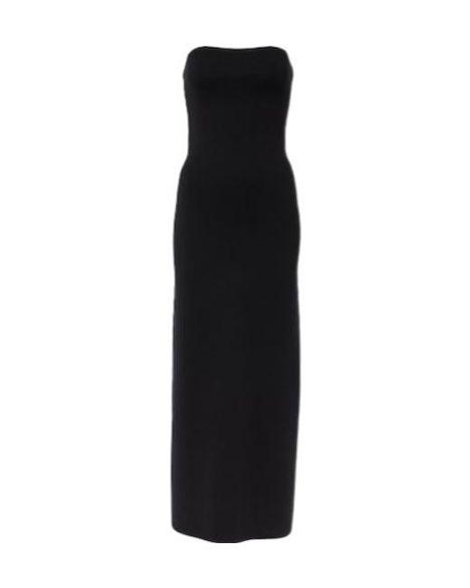 Gabriela Hearst Black Calderon Wool, Silk, And Cashmere Maxi Dress