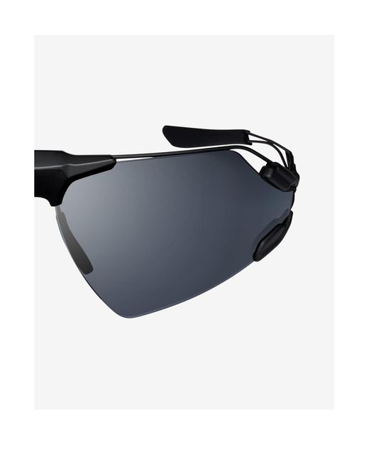 Nike Blue Zeus Edge Polarized Rectangle Frame Sunglasses for men