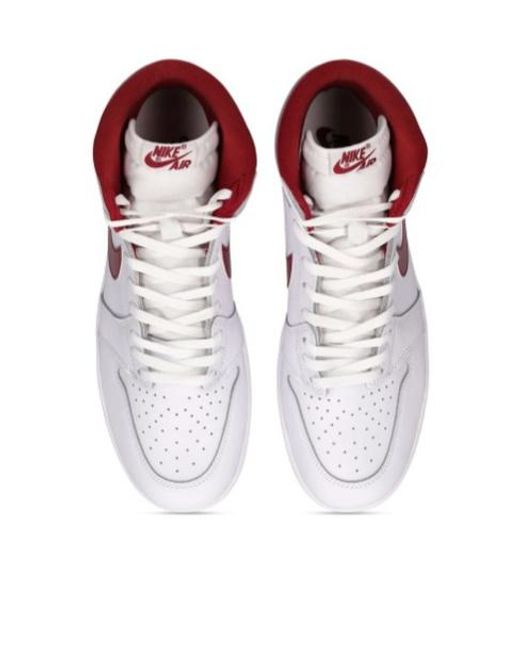 Nike Pink Lace-Up High-Top Skate Shoes for men