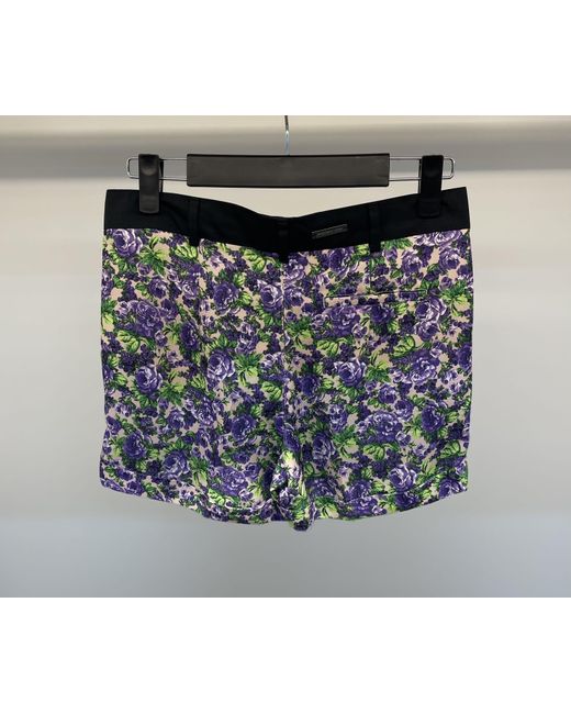 Max Mara Multicolor Pattern Shorts