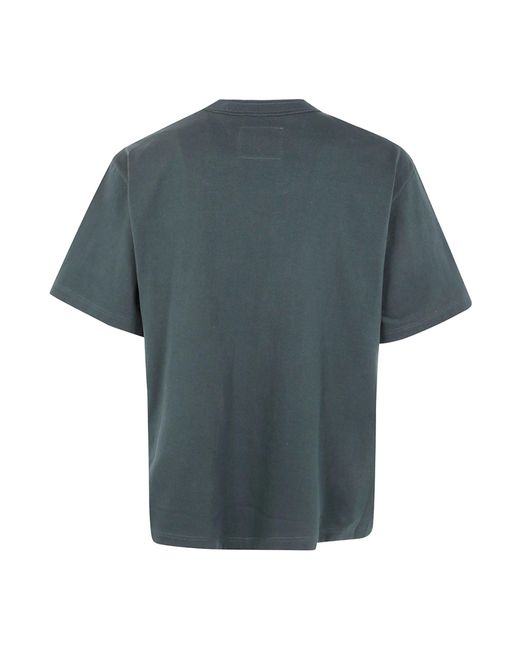Sacai Gray X Carhartt Wip Logo Patch Crewneck T-Shirt for men