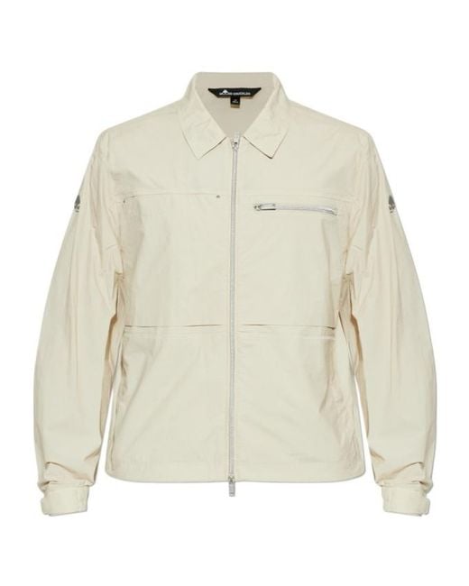Moose Knuckles Natural Collared Zip-Up Jacket for men