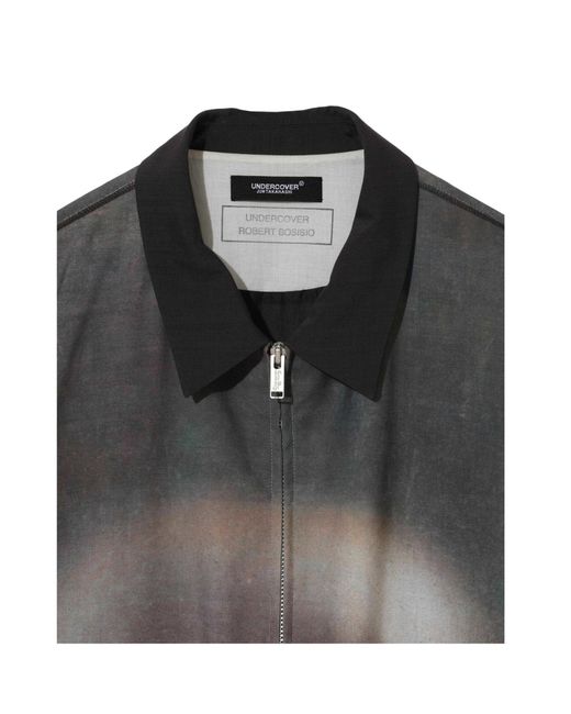 Undercover Black Long Sleeve Casual Jacket for men