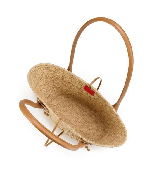 Christian Louboutin White Venus Mini Tote Bag