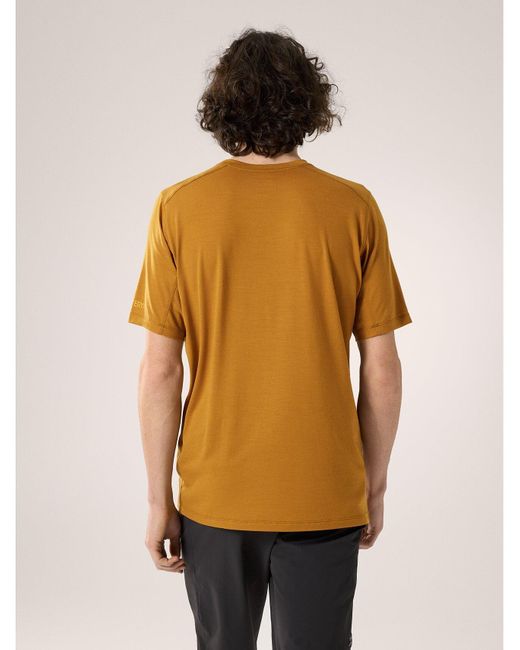 Arc'teryx Orange Ionia Short-Sleeved T-Shirt for men