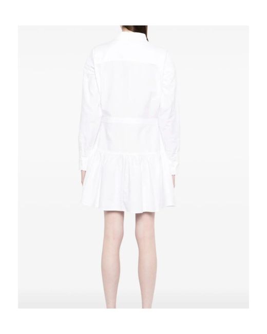 Ralph Lauren White Polo Buttoned Shirt Dress
