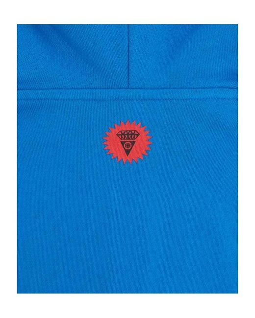 ICECREAM Blue Zippered Hoodie for men
