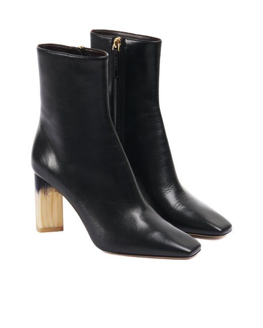 Chloé Black Chloé Georgia Heeled Ankle Boots