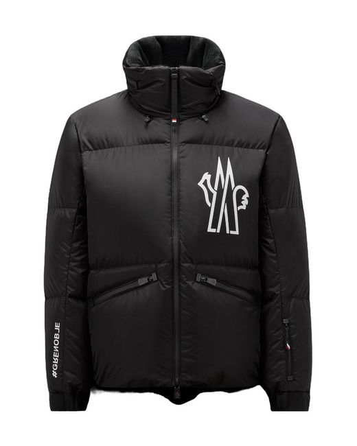 Moncler Black Verdons Short Down Jacket for men