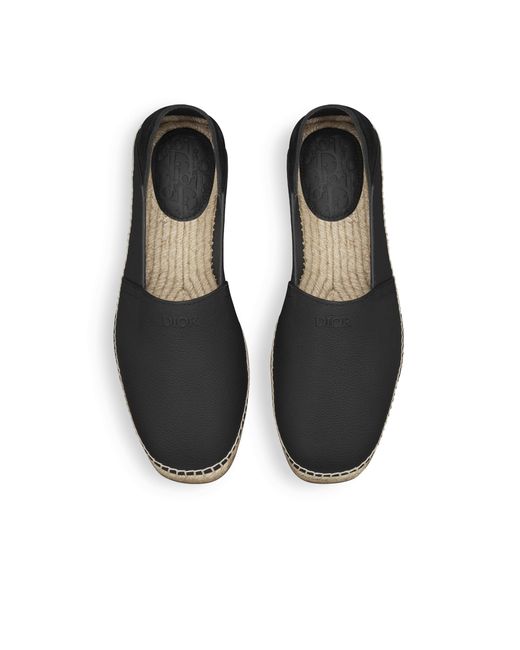 Dior Black Paradise Espadrille for men