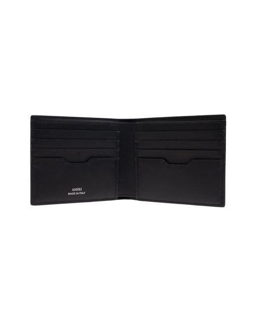 Amiri Black Hollywood Bi-Fold Wallet for men