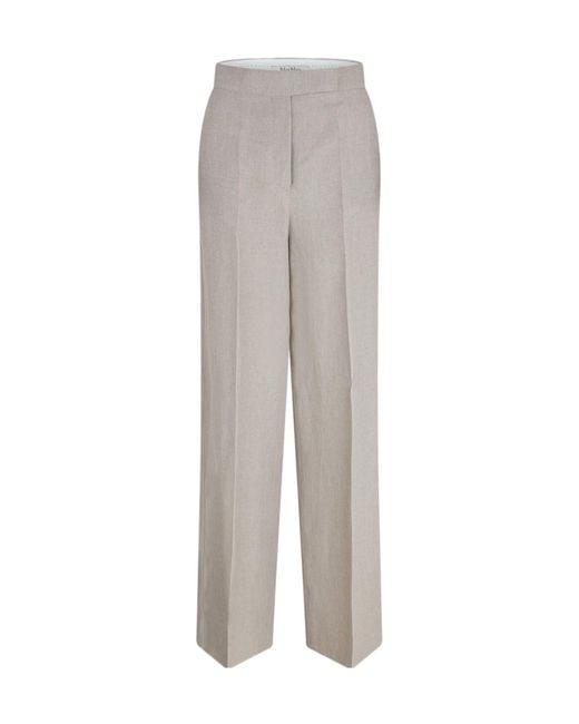 Max Mara Gray Sequoia Trouser