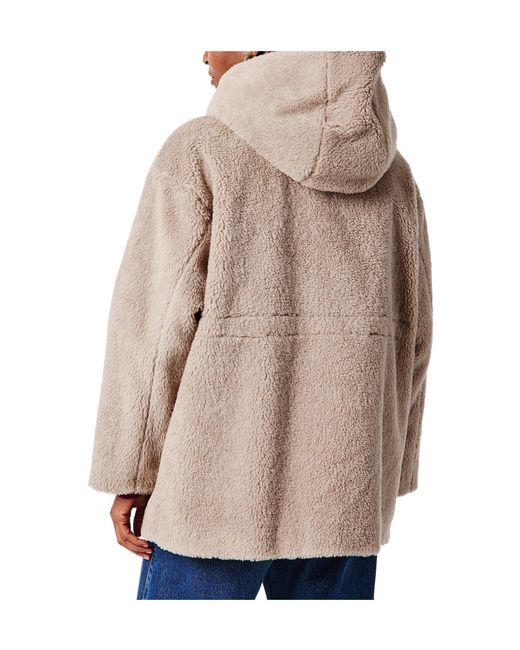 Weekend by Maxmara Natural Solid Color Coat