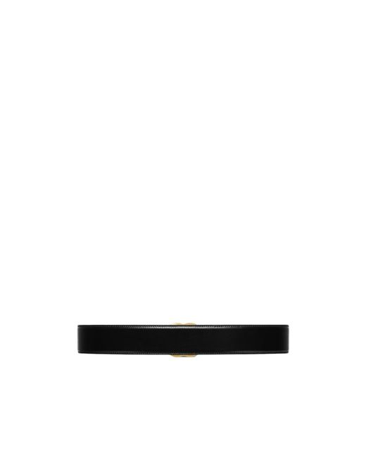 Gucci Black Logo Plaque Belt for men