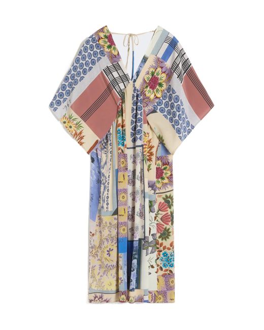 Weekend by Maxmara White Wkdnome V-Neck Midi Dress