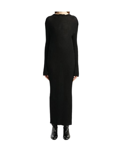 Khaite Black Sigrid Dress