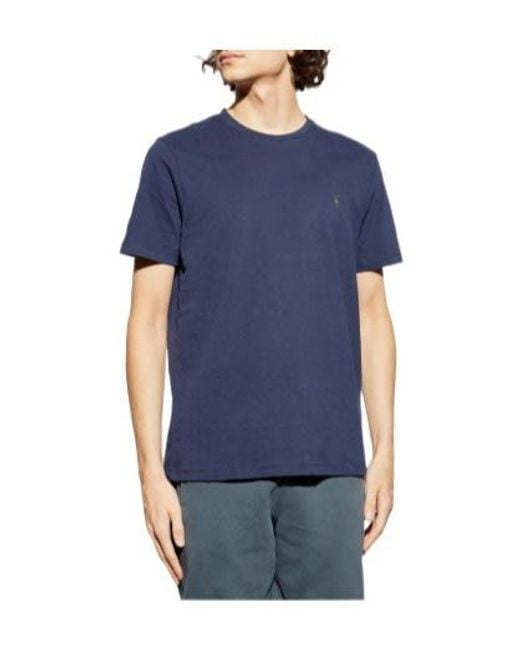 AllSaints Blue Brace T-Shirt for men