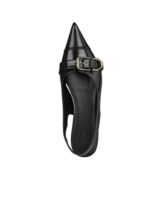 Givenchy Black Pointed-Toe Flat Shoes
