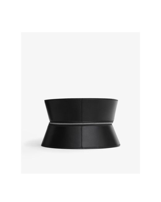 Alaïa Black Alaïa Zip Corset Belt