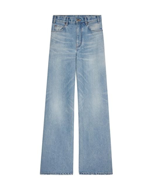 Céline Blue Flared Surf Jeans