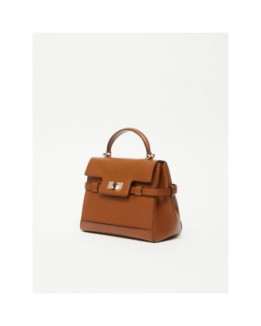 Max Mara Brown Margaux Tote Bag