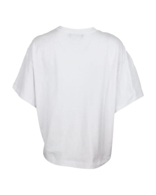 Fabiana Filippi White Short-Sleeved T-Shirt