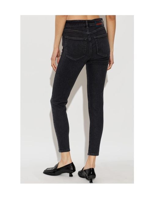 DIESEL Black Belt Loop Jeans