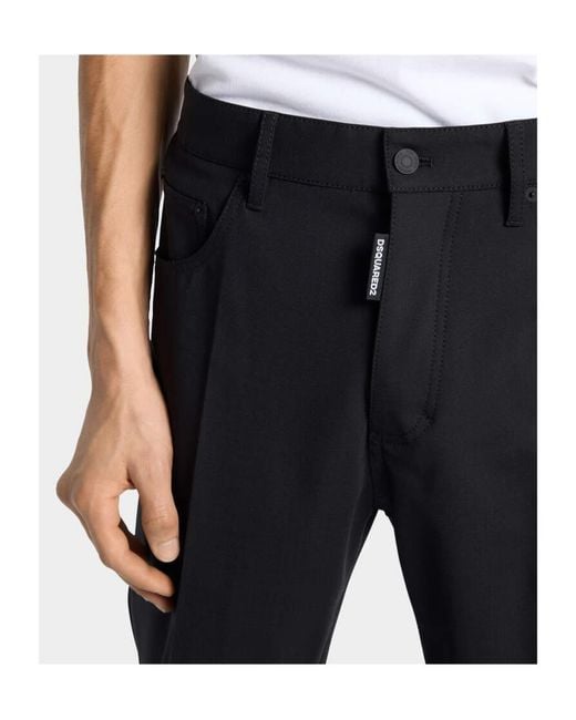 DSquared² Black Tailored2 642 Pants for men