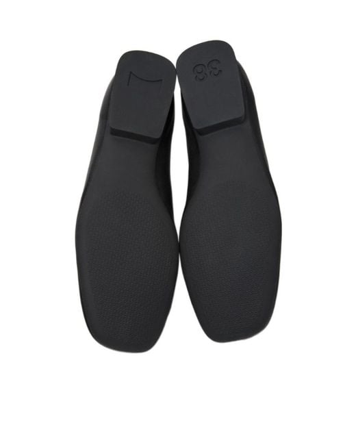 Camper Black Casi Myra Round Toe Lace-Up Shoes