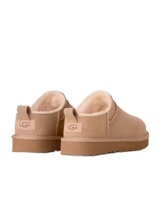 Ugg Brown Classic Micro Sandals