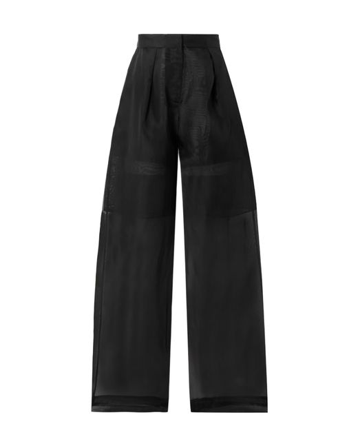 LeKasha Black High-Waisted Casual Pants