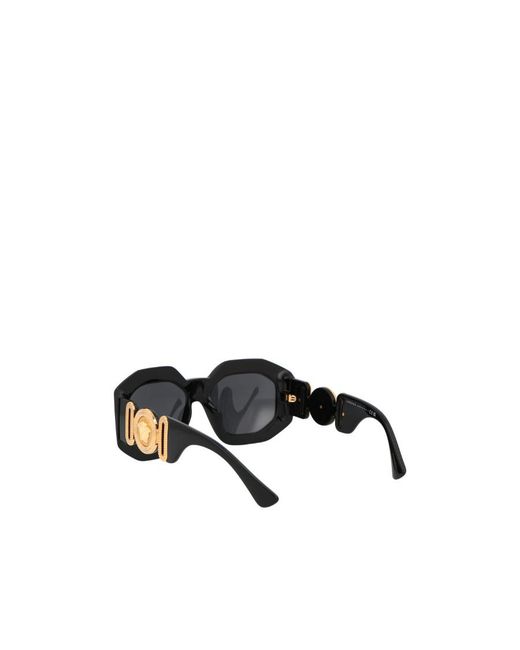 Versace Multicolor Eyewear Irregular Frame Sunglasses