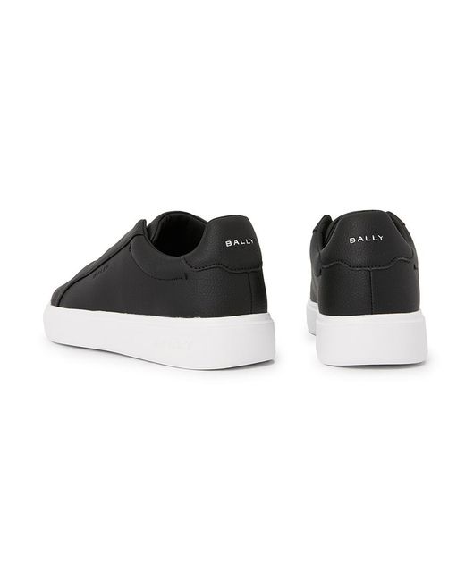 Bally Black Round-Toe Sneakers for men