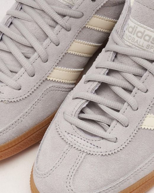 Adidas Originals White Handball Spezial Low-Top Sneakers