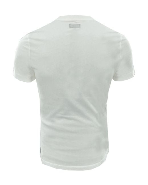 Armani Jeans White Item O-Neck Short-Sleeved T-Shirt for men