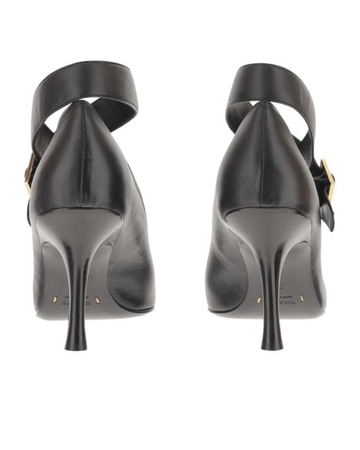 Khaite Black Sloan Pumps