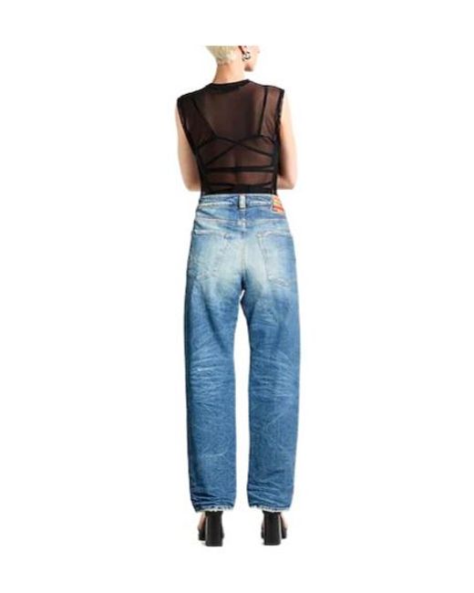 DIESEL Blue Washed Vintage Jeans