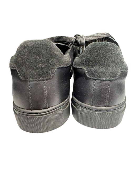 Philipp Plein Black Laced Sneakers for men