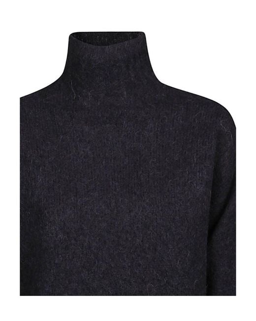 Pinko Blue Turtleneck Pullover