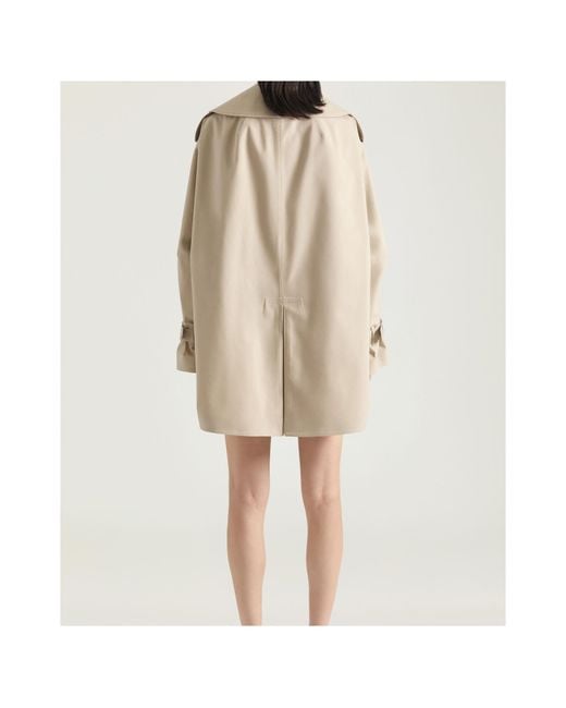 Givenchy Natural Long Wool Coat